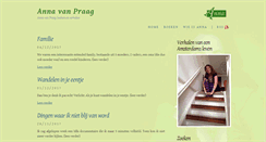 Desktop Screenshot of annavanpraag.nl